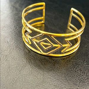 Stella & Dot Black Crystal Cuff Lightly Worn